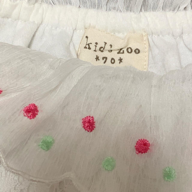 kid’s zoo(キッズズー)の女の子70 ワンピース 結婚式にも✨ キッズ/ベビー/マタニティのベビー服(~85cm)(セレモニードレス/スーツ)の商品写真