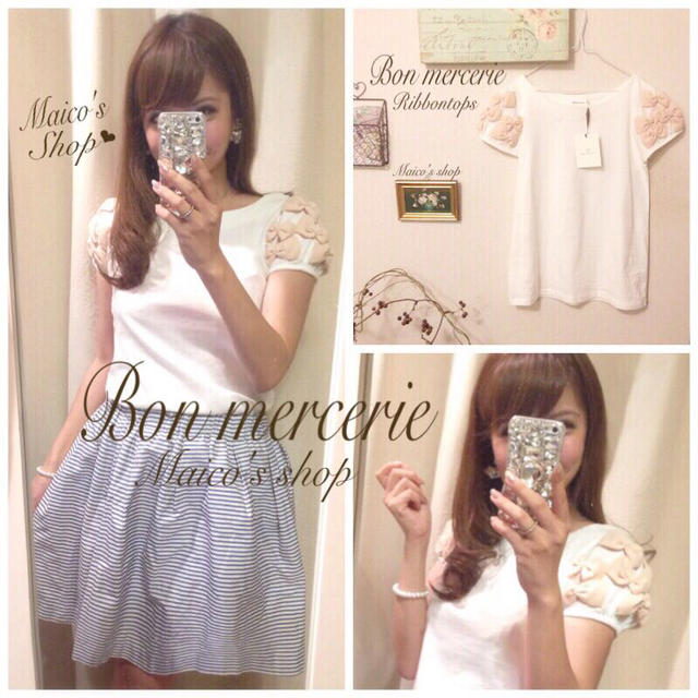 anatelier(アナトリエ)のタグ付♡Bon mercerieトップス レディースのトップス(カットソー(半袖/袖なし))の商品写真