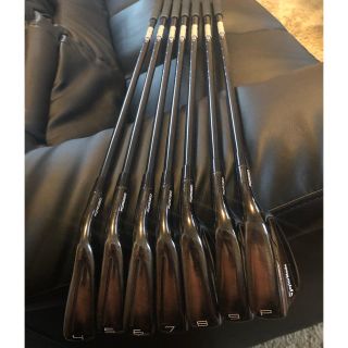 TaylorMade - テーラーメイド P790 Black ブラック アイアン 7本