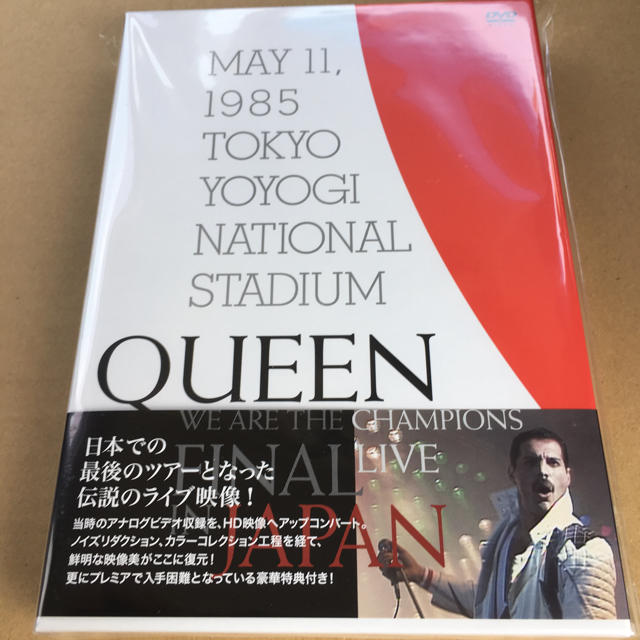 QUEEN　THE　ミュージック　CHAMPIONSJAPAN初回盤DVD　新品　WE　ARE