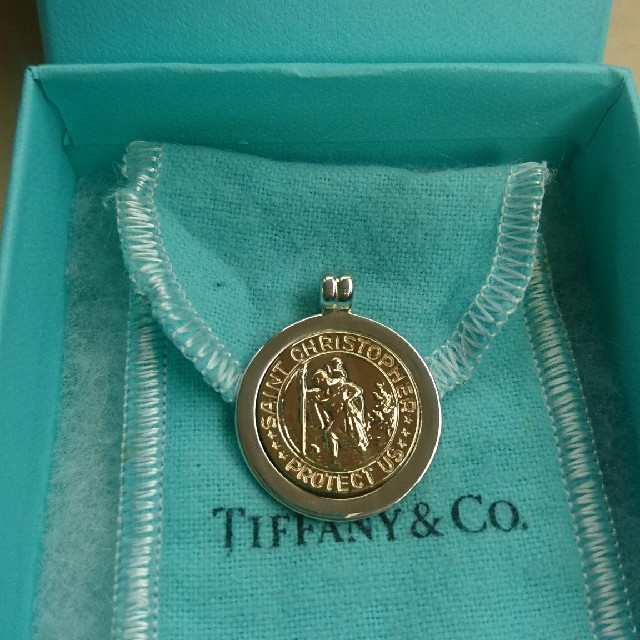 Tiffany & Co.(ティファニー)のティファニーペンダントトップ セントクリストファー メンズのアクセサリー(ネックレス)の商品写真