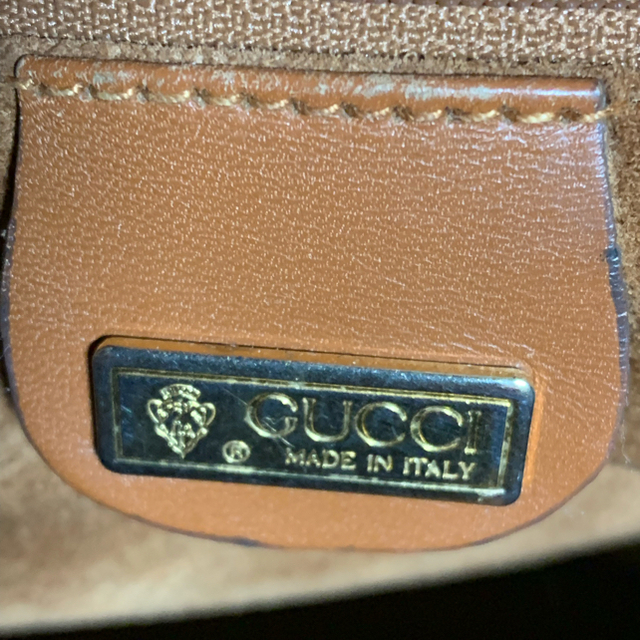 Gucci(グッチ)のyOrU♡様専用　OLD GUCCI レザーコンビトートバック レディースのバッグ(トートバッグ)の商品写真