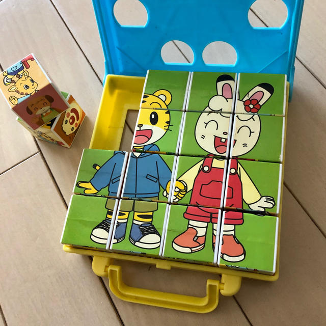 しまじろうキューブパズル キッズ/ベビー/マタニティのおもちゃ(知育玩具)の商品写真