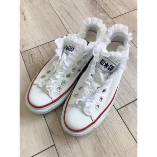 コンバース(CONVERSE)のコンバース フリルスリッポン 23.5(スニーカー)