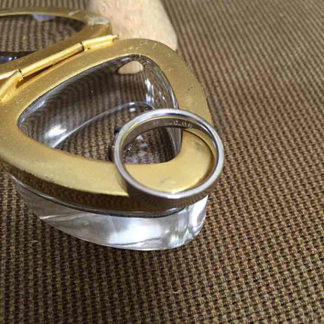 agete(アガット)の★agete 馬蹄ダイヤモンドリング★ レディースのアクセサリー(リング(指輪))の商品写真
