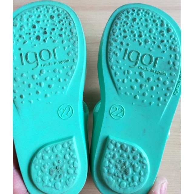 crocs(クロックス)のサマー様用　igor 　サンダル キッズ/ベビー/マタニティのベビー靴/シューズ(~14cm)(サンダル)の商品写真