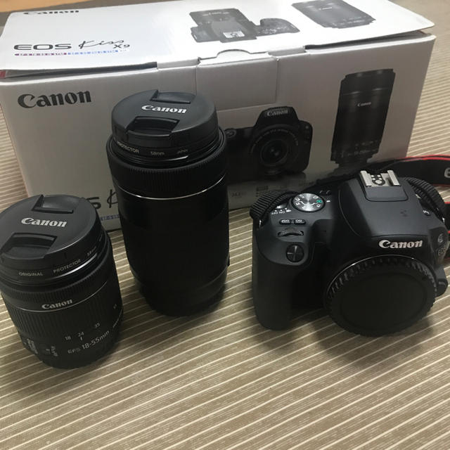 Canon(キヤノン)のCanonEOSKissx9 スマホ/家電/カメラのカメラ(デジタル一眼)の商品写真