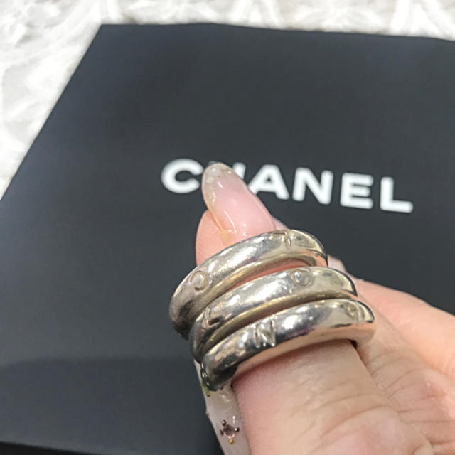 CHANEL(シャネル)の専用 CHANEL リング 3連 レディースのアクセサリー(リング(指輪))の商品写真