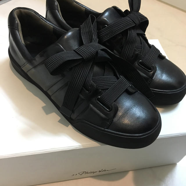 3.1 Phillip Lim(スリーワンフィリップリム)の【値下げ】フィリップリム スニーカー 35 黒 レディースの靴/シューズ(スニーカー)の商品写真