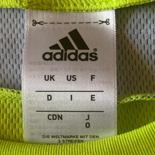 adidas(アディダス)のadidas  Ｔシャツ  ネオンイエロー メンズのトップス(Tシャツ/カットソー(七分/長袖))の商品写真