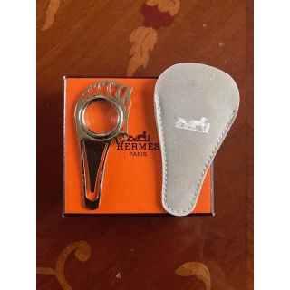 エルメス(HERMES)のHERMES ルーペ付き ブックマーカー マネークリップ(マネークリップ)