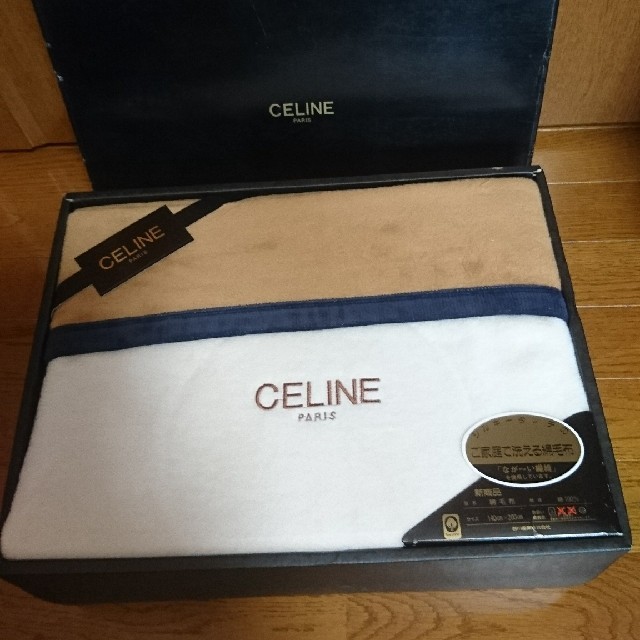 celine(セリーヌ)のセリーヌ ☆ 綿毛布  インテリア/住まい/日用品の寝具(毛布)の商品写真