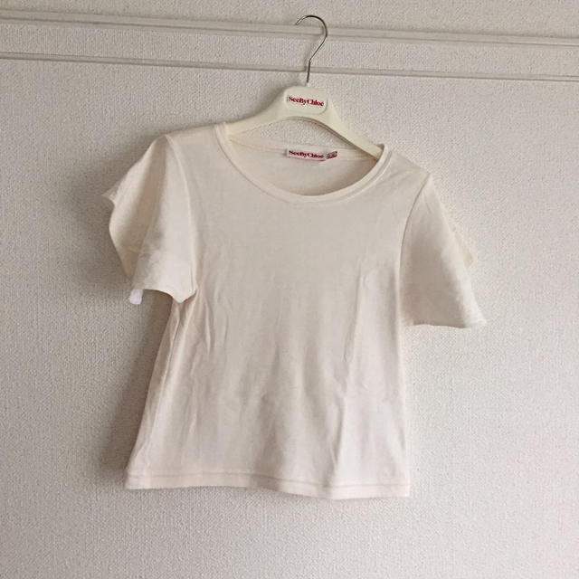 14SS ラッフル袖Tシャツ