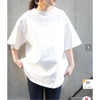 アダムエロぺ(Adam et Rope')のアダムエロペ BIG TEE 2019ss ホワイト(Tシャツ(半袖/袖なし))