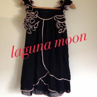 ラグナムーン(LagunaMoon)のLaguna Moon シフォンワンピ(ミニワンピース)