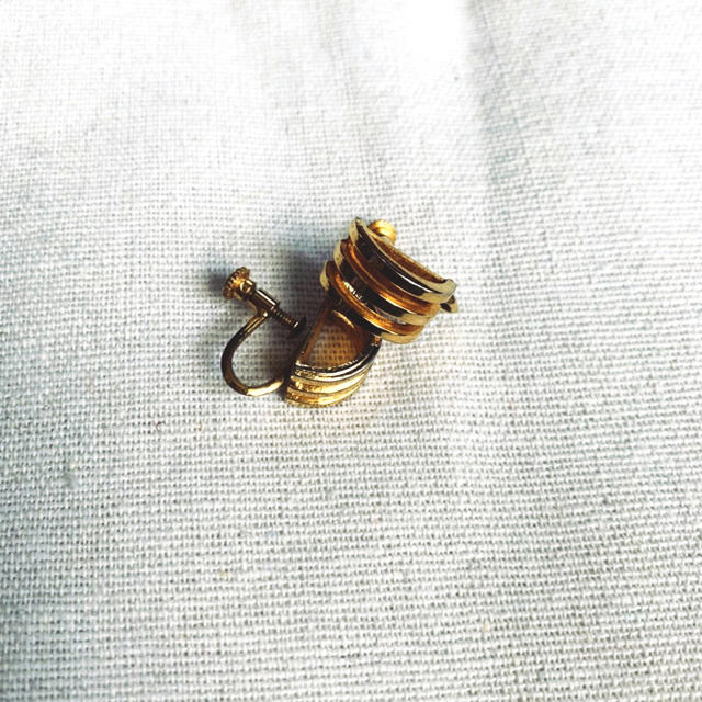 専用出品◉vintage gold earring