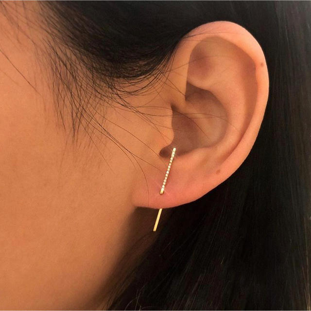 美品☆シハラ 18K ピアス-