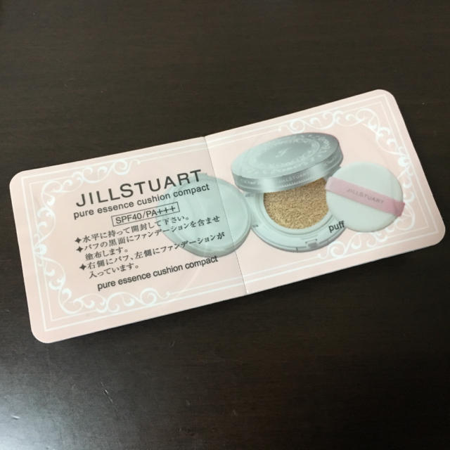 JILLSTUART(ジルスチュアート)の3️⃣ジルスチュアート ピュアエッセンスクッションコンパクト 101 サンプル コスメ/美容のベースメイク/化粧品(ファンデーション)の商品写真