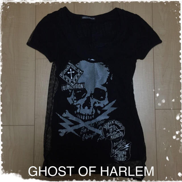 GHOST OF HARLEM(ゴーストオブハーレム)のGHOST OF HARLEM✝Tシャツ レディースのトップス(Tシャツ(半袖/袖なし))の商品写真