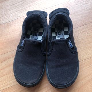 ヴァンズ(VANS)のvans スリッポン スニーカー キッズ  18cm(スニーカー)