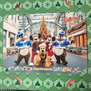 ディズニー(Disney)のディズニー クリスマス フォトファン ミッキー ミニー チップ デール(キャラクターグッズ)