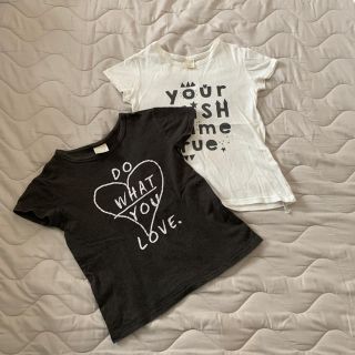 ザラキッズ(ZARA KIDS)のザラ 2枚 Tシャツ(Tシャツ/カットソー)