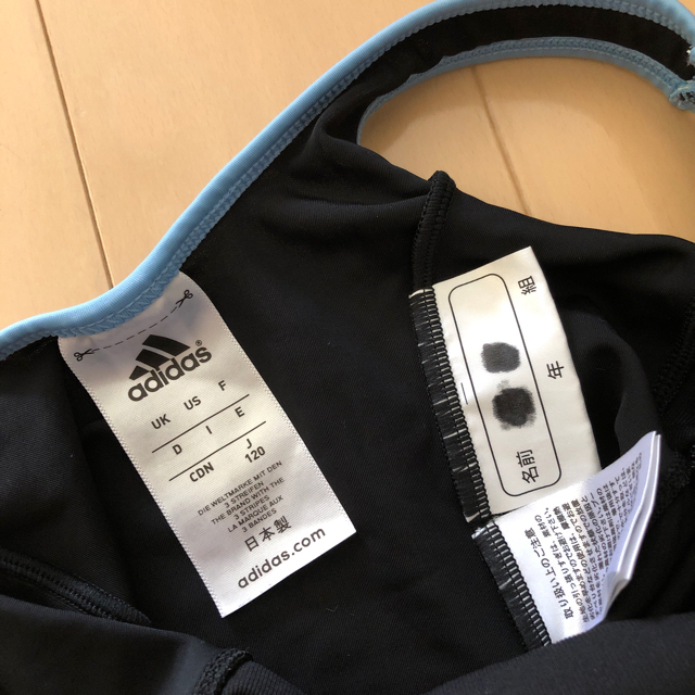 adidas(アディダス)のadidas  120cm スクール水着 キッズ/ベビー/マタニティのキッズ服女の子用(90cm~)(水着)の商品写真