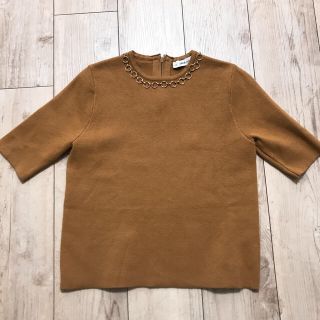 ザラ(ZARA)のZARA 半袖ニット(カットソー(半袖/袖なし))