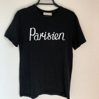 メゾンキツネ(MAISON KITSUNE')のMAISON KITSUNE メゾンキツネ 黒半袖Tシャツ(Tシャツ(半袖/袖なし))