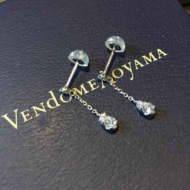 Vendome Aoyama(ヴァンドームアオヤマ)のプリン様  ヴァンドーム青山  プラチナ ピアス レディースのアクセサリー(ピアス)の商品写真