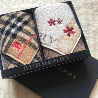 バーバリー(BURBERRY)の新品☆バーバリーハンドタオル(ハンカチ)