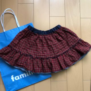 ファミリア(familiar)のファミリア リバーシブル スカート 100 familiar(スカート)