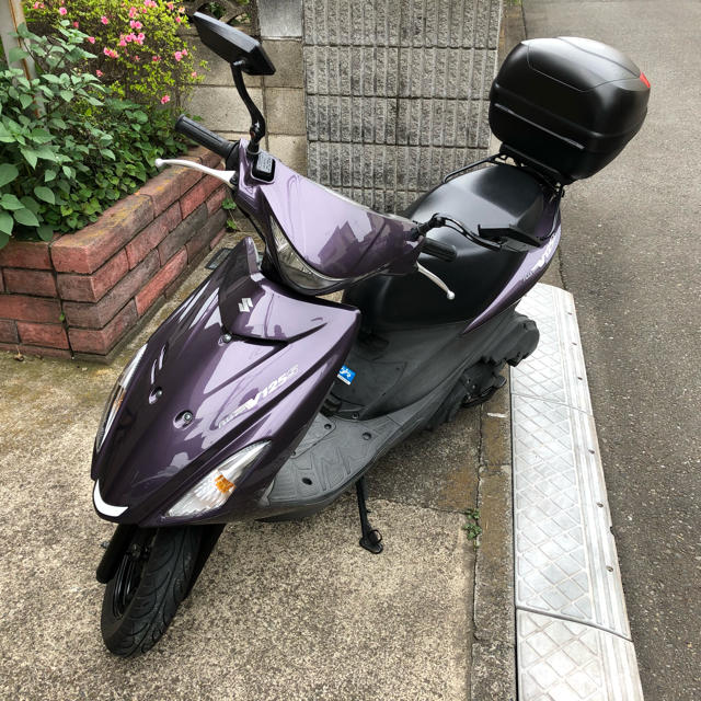 アドレスv125s  2010年式 低走行車 125cc.