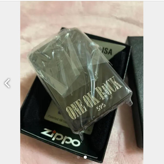 ZIPPO(ジッポー)のONE OK ROCK ZIPPO 35xxxv  jacket（BLACK) メンズのファッション小物(タバコグッズ)の商品写真
