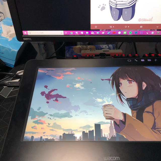 Wacom(ワコム)のcintiq pro 13 スマホ/家電/カメラのPC/タブレット(タブレット)の商品写真