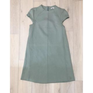 カルヴェン(CARVEN)のcarven ミントグリーン ワンピース M(ひざ丈ワンピース)