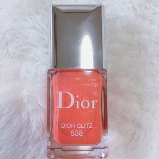 クリスチャンディオール(Christian Dior)のディオールグリッツネイルカラーエナメル538限定新品Diorlife袋付(カラージェル)