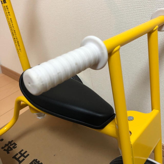 美品　無印良品　三輪車　黄色 三輪車・舵取り棒付き | 無印良品