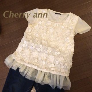 チェリーアン(cherry Ann)のtomo☆様専用 ペプラムトップス(カットソー(半袖/袖なし))