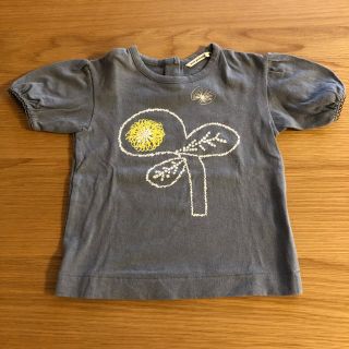 ミナペルホネン(mina perhonen)の未使用  ミナペルホネン キッズカットソー 80(Ｔシャツ)