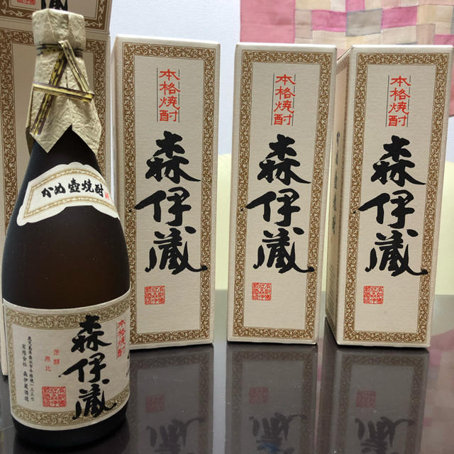 森伊蔵4本セット 食品/飲料/酒の酒(焼酎)の商品写真