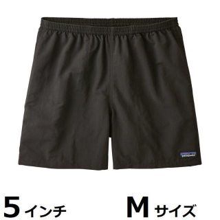 パタゴニア(patagonia)の【新品】 [M] 5インチ 57021 バギーズ ショーツ パタゴニア 黒(ショートパンツ)