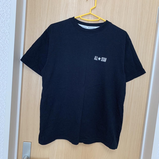 CONVERSE(コンバース)の[美品]コンバース 半袖Tシャツ 黒 M メンズ メンズのトップス(Tシャツ/カットソー(半袖/袖なし))の商品写真