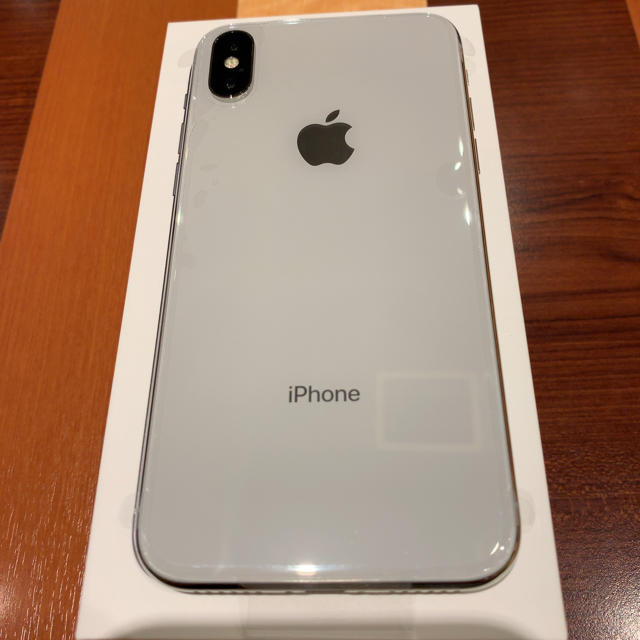 iPhone X Silver 64 GB シルバー simフリー