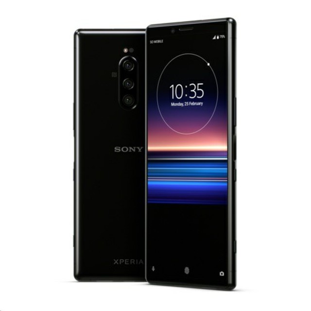 新品 未使用 Xperia 1 SIMフリー 台湾版 J9110 ブラック 黒