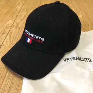 バレンシアガ(Balenciaga)のVETEMENTS ヴェトモン balenciaga unused ギャルソン(キャップ)