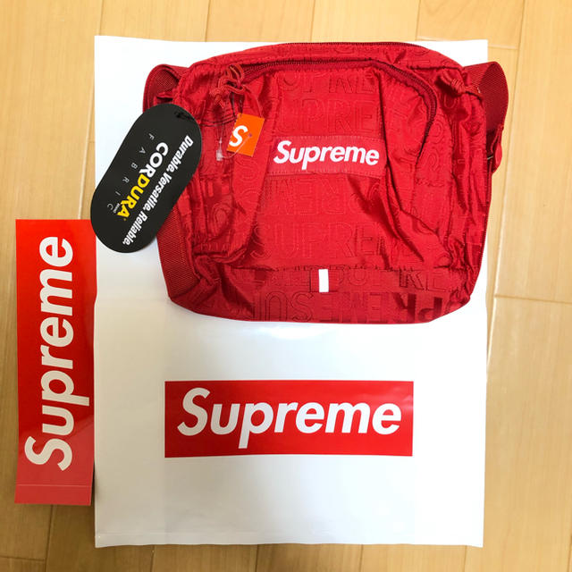 Supreme 19SS Shoulder Bag Red 1
