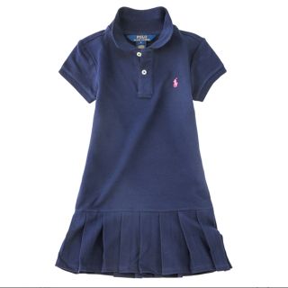 ポロラルフローレン(POLO RALPH LAUREN)のラルフローレン タグ付き新品 ポロワンピース 120センチ(ワンピース)