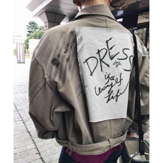 Ameri VINTAGE - GRAFFITI MILITARY JACKETの通販 by keco's shop