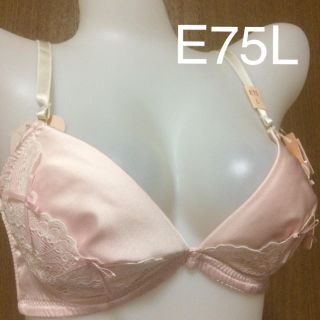 レース ブラショー E75L ピンク(ブラ&ショーツセット)